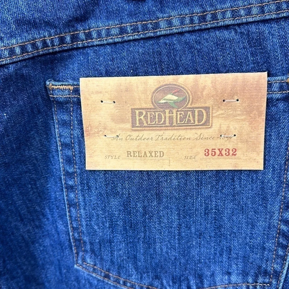 RedHead relaxed fit jeans size 35×32. NWT.